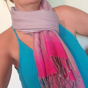 Gorgeous pink scarf